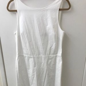 Theory white dress